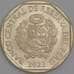 Перу монета 1 соль 2023 КМ304 UNC арт. 43992