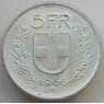 Швейцария 5 франков 1966 КМ40 aUNC арт. 14108