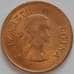 Монета Южная Африка ЮАР 1/2 пенни 1955 КМ45 aUNC (J05.19) арт. 17713