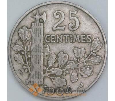 Монета Франция 25 сантим 1904 КМ856 VF арт. 18165