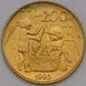 Сан-Марино 200 лир 1995 КМ329 aUNC-UNC Дети арт. 37186