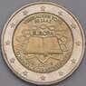 Нидерланды монета 2 евро 2007 КМ273 XF Римский договор арт. 42274