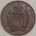 Монета Сан-Марино 10 сентесими КМ2 1894 AU (n17.19) арт. 21375