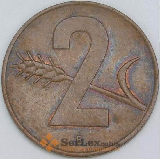 Швейцария 2 раппен 1963 КМ47 XF арт. 55340 Швейцария 2 раппен 1963 КМ47 XF арт. 55340