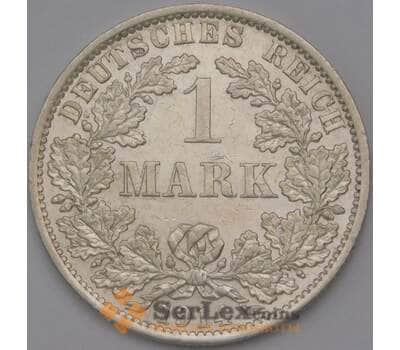 Монета Германия 1 марка 1914 А КМ14 UNC Серебро  арт. 36681
