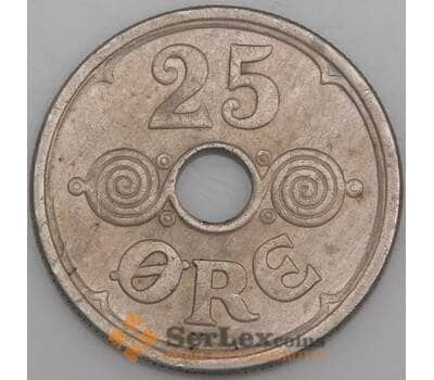 Дания монета 25 эре 1924 КМ823.1 VF арт. 47184