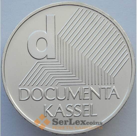 Германия 10 евро 2002 КМ217 UNC Documenta Kassel Серебро  (J05.19) арт. 16279
