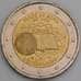 Люксембург монета 2 евро 2007 Римский договор UNC арт. 46708