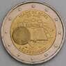 Люксембург монета 2 евро 2007 Римский договор UNC арт. 46708