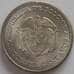 Монета Колумбия 50 сентаво 1958 КМ217 UNC (J05.19) арт. 17742