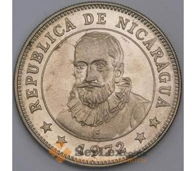 Никарагуа монета 1 кордоба 1972 КМ26 аUNC  арт. 44796