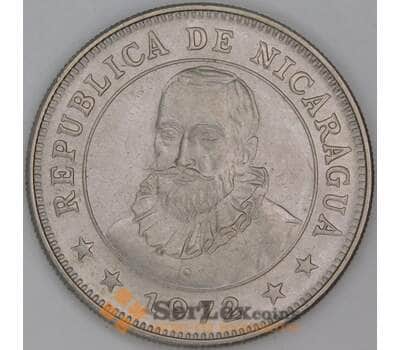 Никарагуа монета 1 кордоба 1972 КМ26 аUNC  арт. 44796
