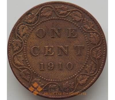 Монета Канада 1 цент 1910 КМ8 VF арт. 11661