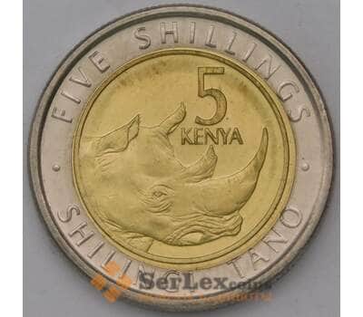 Монета Кения 5 шиллингов 2018 UC4 UNC арт. 31557