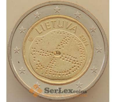 Монета Литва 2 евро 2016 Балтийская культура UNC (НВВ) арт. 13370