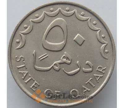 Монета Катар 50 дирхам 1978 КМ5 UNC (J05.19) арт. 16898