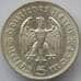 Монета Германия 5 марок (рейхсмарок) 1936 F КМ86 aUNC Серебро (J05.19) арт. 14767
