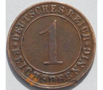 Монета Германия 1 пфенниг 1935 G КМ37 XF (J05.19) арт. 15076