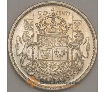 Монета Канада 50 центов 1956 AU арт. 21695