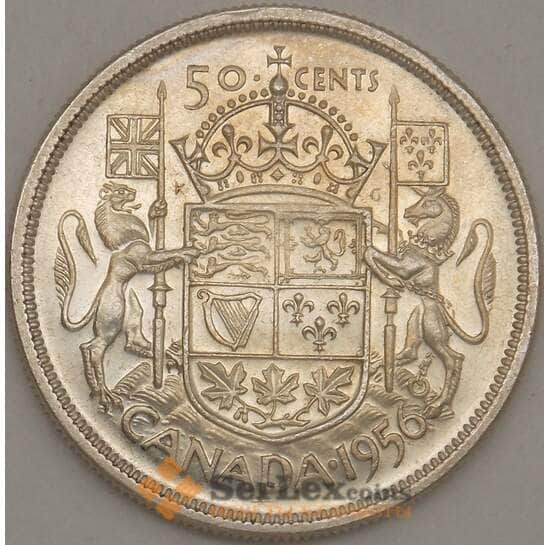 Канада 50 центов 1956 AU арт. 21695