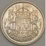 Канада 50 центов 1956 AU арт. 21695