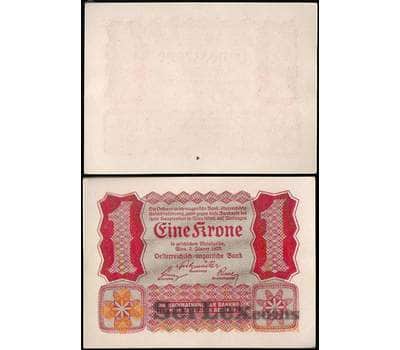 Банкнота Австрия 1 крона 1922 Р73 UNC  арт. 29515