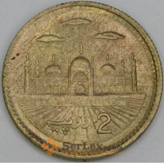 Пакистан 2 рупии 2000 КМ64 AU арт. 55135