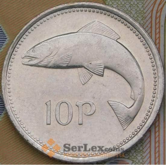 Ирландия 10 пенсов 1994 КМ29 UNC арт. 38392