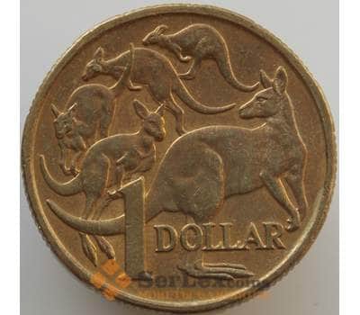 Монета Австралия 1 доллар 1985-1998 КМ84 AU арт. 10107