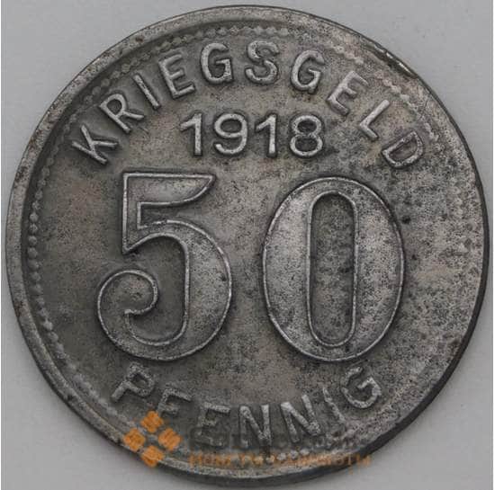 Германия Нотгельд 50 пфеннигов 1918 Элберфельд арт. 22993