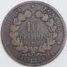 Франция 10 сантимов 1872 K КМ815 F арт. 57427