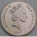 Новая Зеландия монета 20 центов 1987 КМ62 Proof арт. 49199