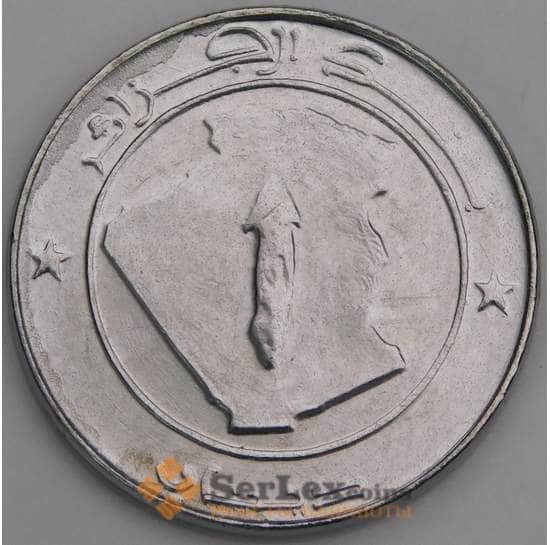 Алжир 1 динар 2002 КМ129 UNC арт. 46463