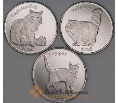 Строма острова набор 1 фунт *3 шт 2018 Кошки UNC арт. 52138
