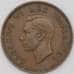 Монета Южная Африка ЮАР 1/2 пенни 1937 КМ24 XF арт. 22759
