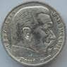 Германия 5 марок (рейхсмарок) 1935 А КМ86 VF Серебро (J05.19) арт. 14758