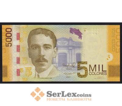 Коста-Рика 5000 колон 2012 Р276b UNC арт. 52449
