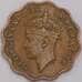 Монета Кипр 1 пиастр 1942 КМ23а VF арт. 7331