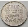 Франция 10 франков 1947-1949 КМ909 XF арт. 7340
