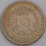 Суринам 10 центов 1962 КМ13 VF арт. 47633