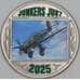 Канарские острова (Гран Канария) 7 реалов 2025 Самолет Юнкерс Junkers JU87 арт. 53699