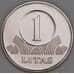 Литва 1 лит 2009 КМ111 UNC арт. 53359