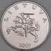 Литва 1 лит 2009 КМ111 UNC арт. 53359