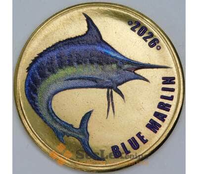 Лабуан 5 ринггитов 2026 Рыба Атлантический голубой марлин арт. 55976