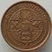Монета Мэн остров 2 пенса 1992 КМ208 XF арт. 13926