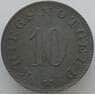Германия Нотгельд 10 пфеннигов 1920 Цинк Цвизель (J05.19) арт. 16553