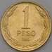 Монета Чили 1 песо 1990 КМ261.1 UNC арт. 26980