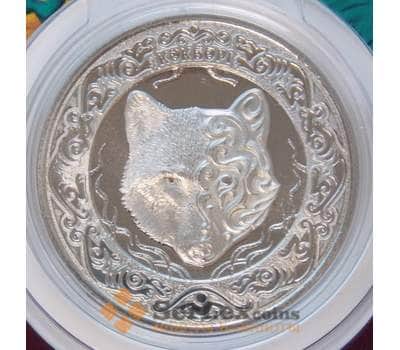 Монета Казахстан 100 тенге 2018 BU Волк Кокбори буклет арт. 13191