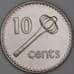 Фиджи 10 центов 2000 КМ52а UNC арт. 54819