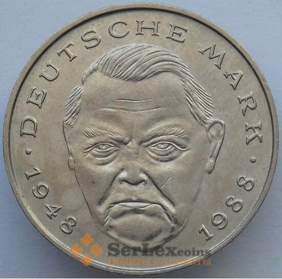 Германия 2 марки 1994 КМ170 AU Людвиг Эрхард (J05.19) арт. 16308